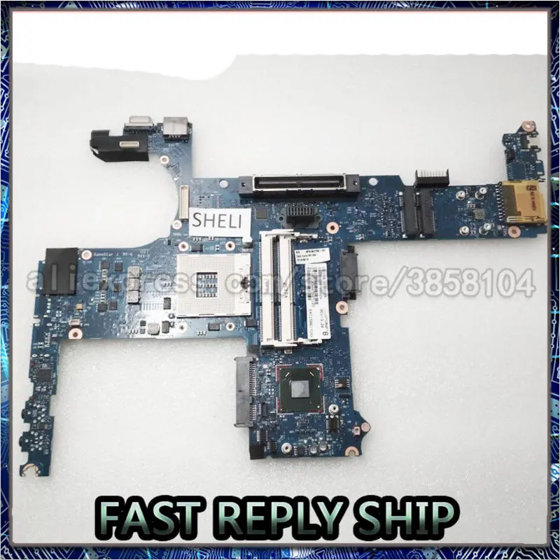 Фото SHELI For HP 8460P laptop Motherboard 6050A2398701-MB-A02 642759-001 DDR3 mainboard 100% tested good working | Компьютеры и офис