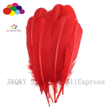 Natural 25-30CM turkey nest forest feather dyed big red DIY craft accessories feather
Natural 25-30CM turkey nest forest feather dyed big red DIY craft accessories feather
