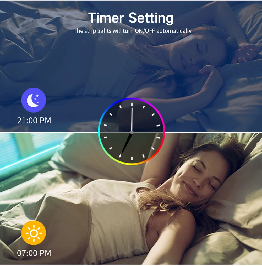 Generic WiFi Led Strip Lights SMD 5050 2835 RGB Flexible Ribbon Tape