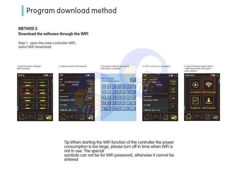 sealed bag (pdf version instructions and programming software
