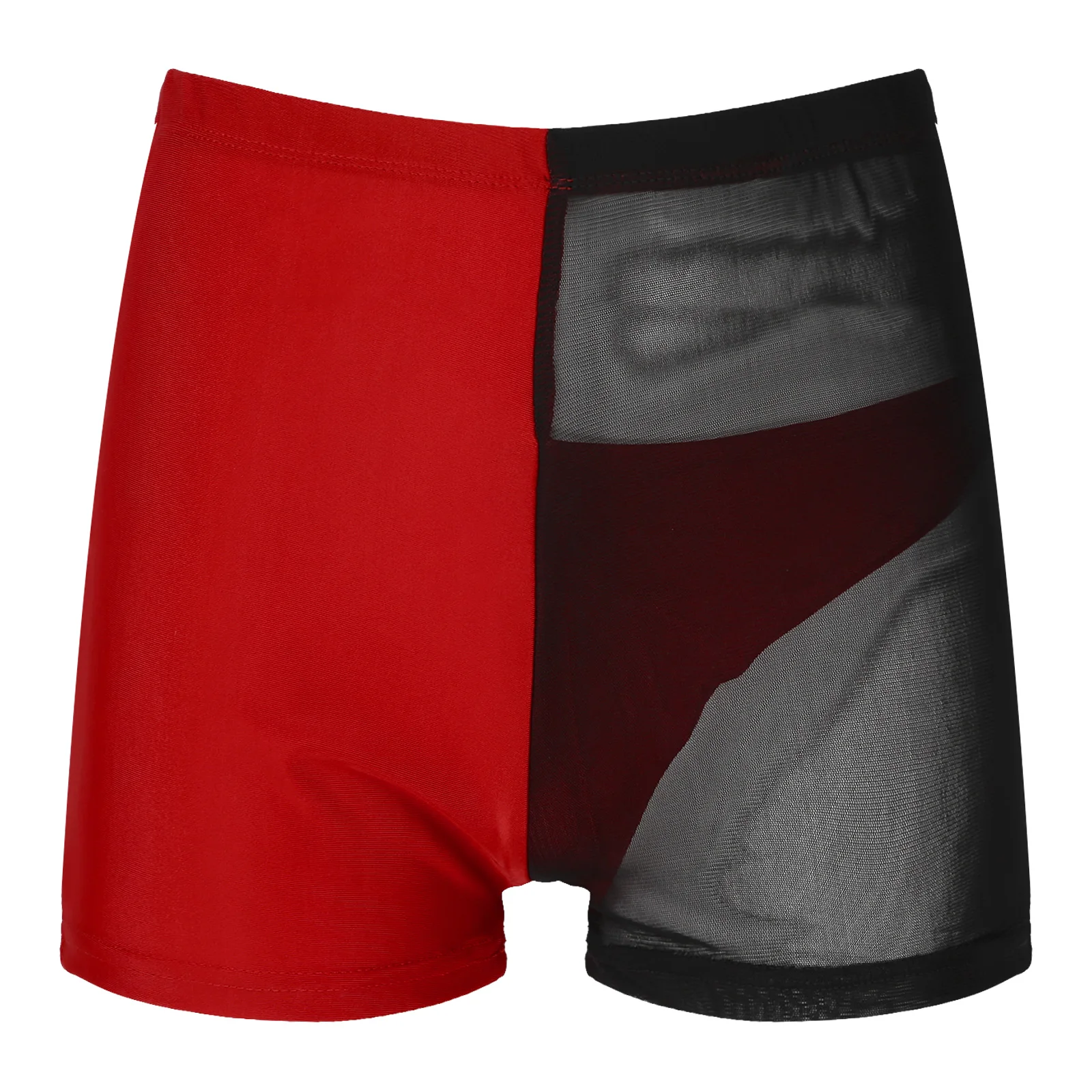 Womens Sexy Lingerie Underwear Elastic Waistband Boyshorts High Waist Color Block Underpants See-through Mesh Patchwork Shorts
Womens Sexy Lingerie Underwear Elastic Waistband Boyshorts High Waist Color Block Underpants See-through Mesh Patchwork Shorts