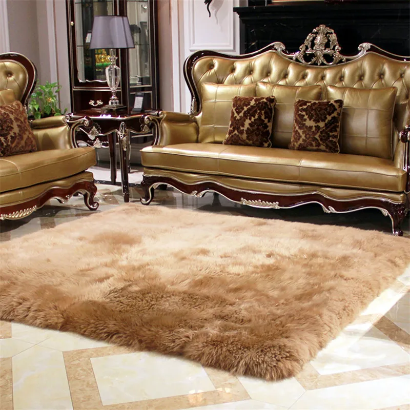 100% Wool Real Sheepskin Carpets For Living Room Bedroom Fur Rug Long Hair Soft Carpet And Rugs Kids Room Thicken Children Play
100% Wool Real Sheepskin Carpets For Living Room Bedroom Fur Rug Long Hair Soft Carpet And Rugs Kids Room Thicken Children Play