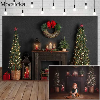 Mocsicka Christmas Photography Background Christmas Tree Fireplace Backdrop Child Portrait Xmas Decoration Props Photo Studio
Mocsicka Christmas Photography Background Christmas Tree Fireplace Backdrop Child Portrait Xmas Decoration Props Photo Studio