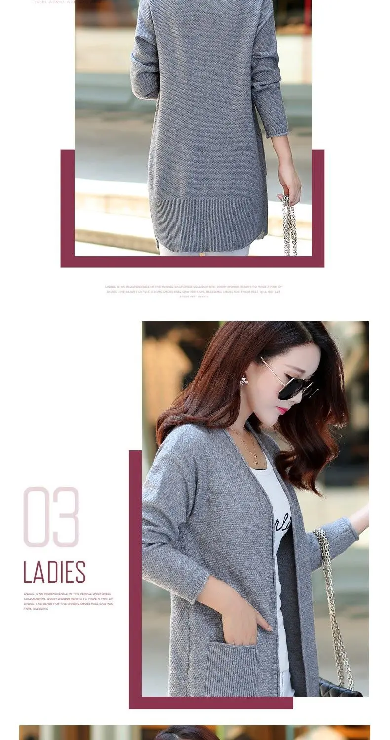 Woman Sweaters Cardigan Autumn Winter Sweater Cardigan Loose Outer Wear Sweater Autumn Coat Sueters De Mujer Woman Sweaters Cardigan Autumn Winter Sweater Cardigan Loose Outer Wear Sweater Autumn Coat Sueters De Mujer