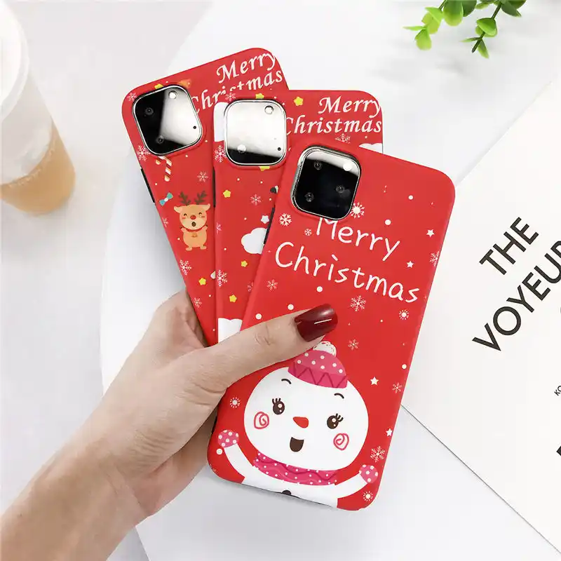 moskado christmas phone case for iphone 7 8 6 6s plus 11 pro x