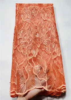 Latest Milk Silk design French Net Lace Fabric High Quality Peach African Tulle lace Sequins Nigerian Lace Fabrics Wedding T6&55
Latest Milk Silk design French Net Lace Fabric High Quality Peach African Tulle lace Sequins Nigerian Lace Fabrics Wedding T6&55