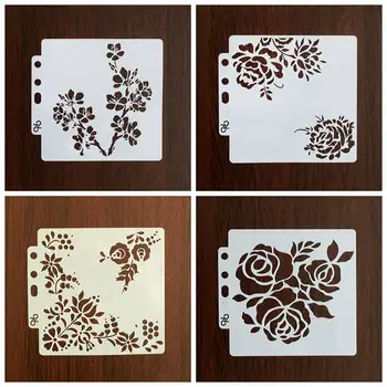 Rose Bouquet Layering Hollow Stencils Stamping Scrapbooking Embossing Wall Painting Pre-drawing Ruler Masking Spray Template
Rose Bouquet Layering Hollow Stencils Stamping Scrapbooking Embossing Wall Painting Pre-drawing Ruler Masking Spray Template