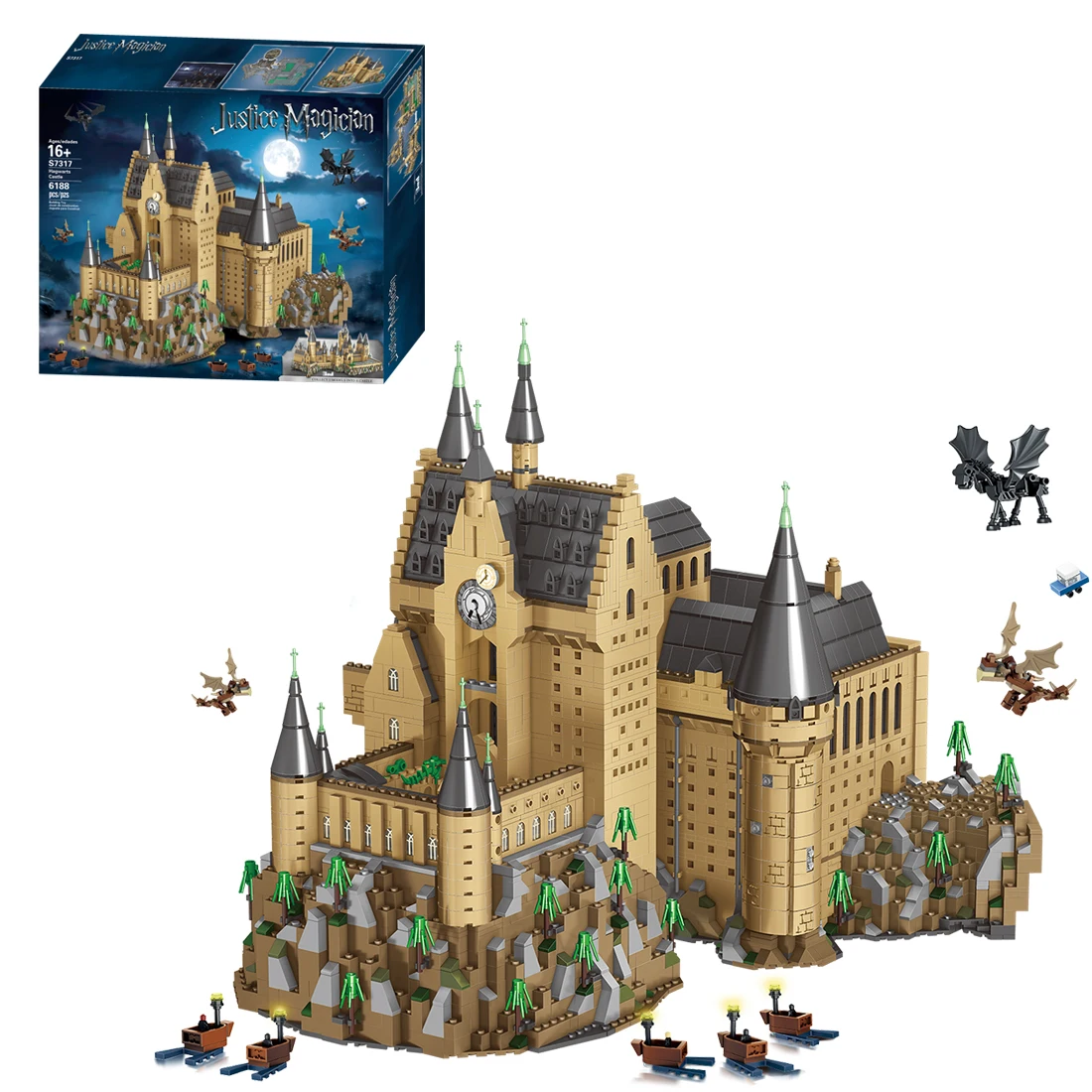 6188Pcs MOC City Street View Famous Castle Blocks Assemble Building Blocks Brick Education Stem Toys Gift
6188Pcs MOC City Street View Famous Castle Blocks Assemble Building Blocks Brick Education Stem Toys Gift