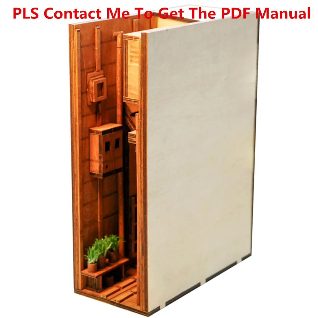 3D DIY Street Rear Lane Bookcase Wooden Assembled Model Bookshelf Home Table Decor - Type B S/ M
3D DIY Street Rear Lane Bookcase Wooden Assembled Model Bookshelf Home Table Decor - Type B S/ M