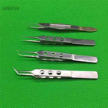 4pcs/set Stainless steel Toothed Forcep ophthalmic eye surgical instrument
4pcs/set Stainless steel Toothed Forcep ophthalmic eye surgical instrument