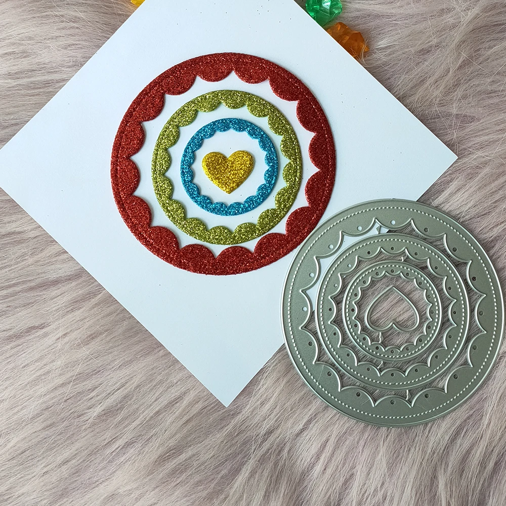 New Lacy circular picture frame metal cutting die mould scrapbook decoration embossed photo album decoration card making DIY
New Lacy circular picture frame metal cutting die mould scrapbook decoration embossed photo album decoration card making DIY