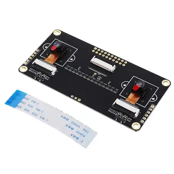 1 pcs OV2640 Binocular Camera Development Board 2 Megapixel Stereo Vision Depth Vision Module
1 pcs OV2640 Binocular Camera Development Board 2 Megapixel Stereo Vision Depth Vision Module