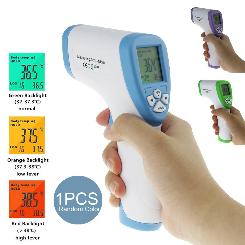 Baby Thermometer Digital Infrared Thermometer Non-Contact Temperature Meter Pyrometer IR Laser Point Gun for Baby Kids Adults
Baby Thermometer Digital Infrared Thermometer Non-Contact Temperature Meter Pyrometer IR Laser Point Gun for Baby Kids Adults