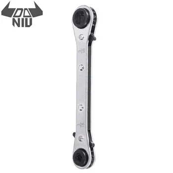 DANIU 1PC Double Head Adjustable Wrench Ratchet Spanner 3/16 1/4 5/16 3/8 Socket 4 in 1 Ratchet Wrench Repair Tools 
DANIU 1PC Double Head Adjustable Wrench Ratchet Spanner 3/16 1/4 5/16 3/8 Socket 4 in 1 Ratchet Wrench Repair Tools