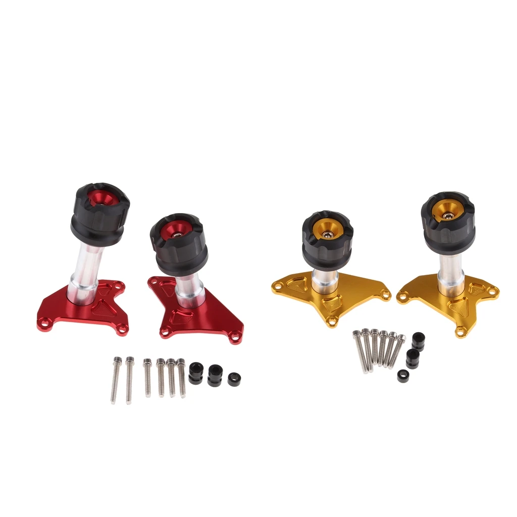 2 Sets (Gold and Red) Frame Slider Crash Pads Falling Protector for Honda Grom MSX125 MSX125SF
2 Sets (Gold and Red) Frame Slider Crash Pads Falling Protector for Honda Grom MSX125 MSX125SF