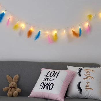 1.5M LED String Lights with Feather Fairy Handmade New Year Bar Room Window Wedding Festive Holiday Lamp
1.5M LED String Lights with Feather Fairy Handmade New Year Bar Room Window Wedding Festive Holiday Lamp