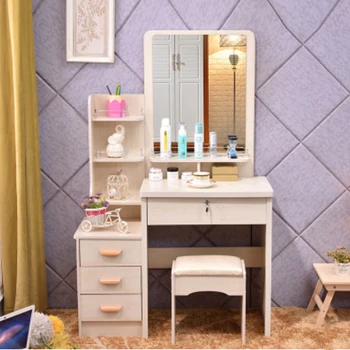 Dresser Small-Sized Mini Bedroom Simple Modern Cosmetic Table Economical Dressing Table Simple Net Red Cosmetic Table
Dresser Small-Sized Mini Bedroom Simple Modern Cosmetic Table Economical Dressing Table Simple Net Red Cosmetic Table