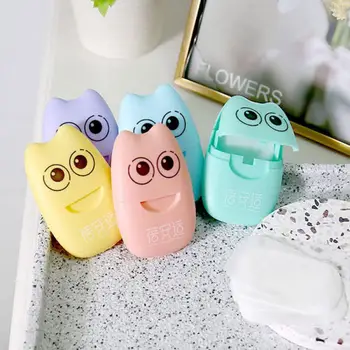 20PC Disposable Soap Paper Clean Scented Slice Foaming Box Mini Paper Soap Box For Outdoor Travel Use Color Random For Bathroom
20PC Disposable Soap Paper Clean Scented Slice Foaming Box Mini Paper Soap Box For Outdoor Travel Use Color Random For Bathroom