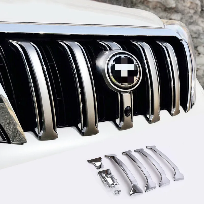 7 шт. передняя решетка для камеры Toyota Prado FJ150 FJ 150 2014-2017 | Автомобили и мотоциклы