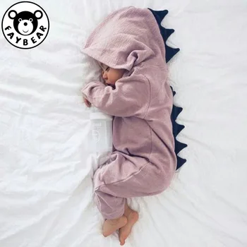 Girls Boys Baby Cute 3d Dinosaur Costume Solid Rompers Infant Toddler Warm Clothing Spring Autumn Cotton Romper Playsuit Clothes
Girls Boys Baby Cute 3d Dinosaur Costume Solid Rompers Infant Toddler Warm Clothing Spring Autumn Cotton Romper Playsuit Clothes