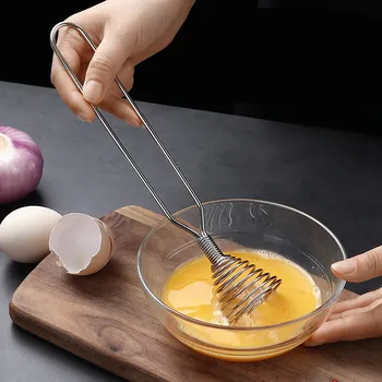 Stainless steel spring egg stiring Hand Push Rotate Whisk Mixer Egg Beater for Kitchen Baking batidor Cooking Tools gadget
Stainless steel spring egg stiring Hand Push Rotate Whisk Mixer Egg Beater for Kitchen Baking batidor Cooking Tools gadget