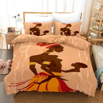 African Woman Silhouette Color Printed Bedding Set 100% Soft Microfiber 1PC Duvet Cover with Pillowcases No Comforter Drop Ship
African Woman Silhouette Color Printed Bedding Set 100% Soft Microfiber 1PC Duvet Cover with Pillowcases No Comforter Drop Ship