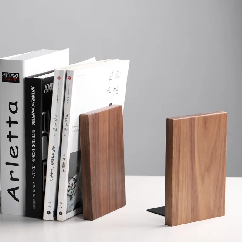 Wood Book Stand Office Storage Thick Large Size Bookend Black Walnut Students Book Table Organizer Home Marker Storgae Shelf
Wood Book Stand Office Storage Thick Large Size Bookend Black Walnut Students Book Table Organizer Home Marker Storgae Shelf