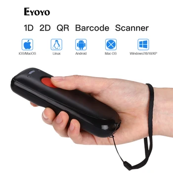 Eyoyo EY-004A Portable Mini Wired&2.4G Wireless Bluetooth Barcode Scanner 3-in-1 1D 2D QR CCD Bar Code Scan Reader
Eyoyo EY-004A Portable Mini Wired&2.4G Wireless Bluetooth Barcode Scanner 3-in-1 1D 2D QR CCD Bar Code Scan Reader