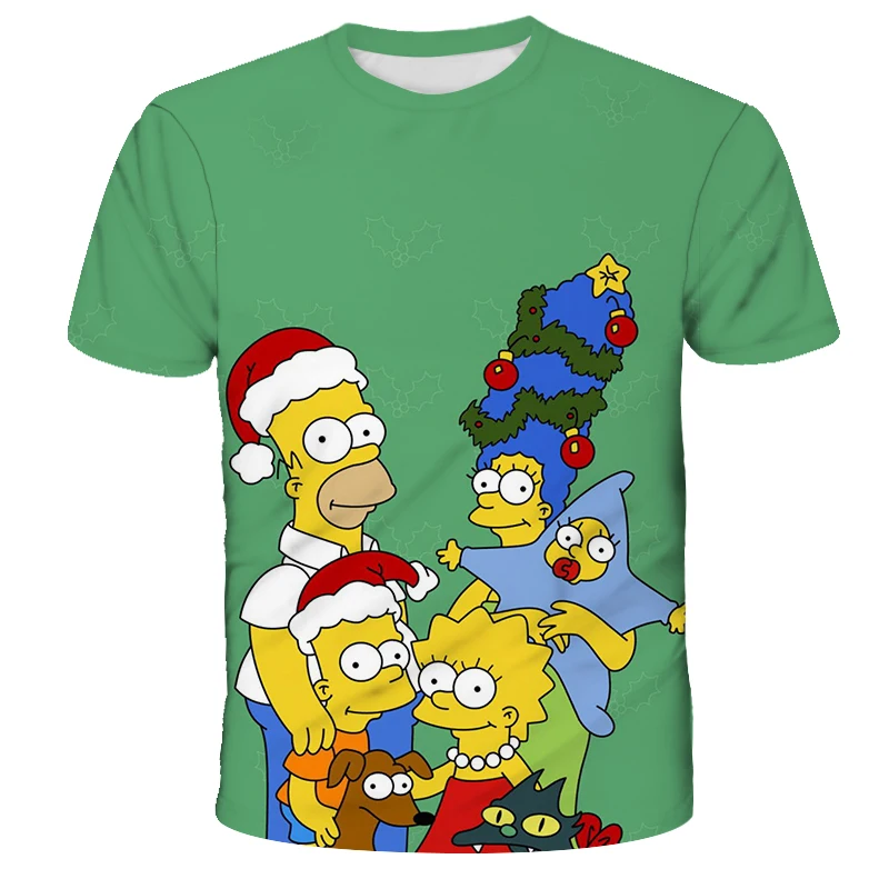 Summer 2020 European and American Trend Simpson Digital Printing Men's Short Sleeve T-Shirt
Summer 2020 European and American Trend Simpson Digital Printing Men's Short Sleeve T-Shirt
