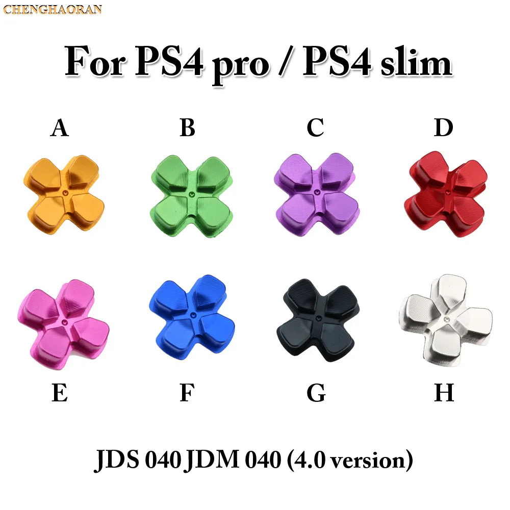 8colors 1PC Aluminum D-pad Move Action Button Metal Cross direction Key for PS4 PRO PS4 slim JDS 040 JDM 040 Gamepad Controller
8colors 1PC Aluminum D-pad Move Action Button Metal Cross direction Key for PS4 PRO PS4 slim JDS 040 JDM 040 Gamepad Controller