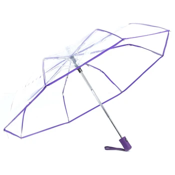Transparent Umbrella Automatic Umbrella Rain Women Men Sun Rain Auto Umbrella Compact Folding Windproof Style Clear umbrella
Transparent Umbrella Automatic Umbrella Rain Women Men Sun Rain Auto Umbrella Compact Folding Windproof Style Clear umbrella