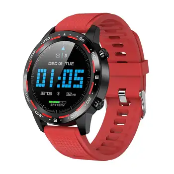 L12 Smart Watch ECG Heart Rate Blood Pressure Oxygen Sleep Monitor Music Camera Control IP68 Waterproof Black Sport Smart Watch
L12 Smart Watch ECG Heart Rate Blood Pressure Oxygen Sleep Monitor Music Camera Control IP68 Waterproof Black Sport Smart Watch