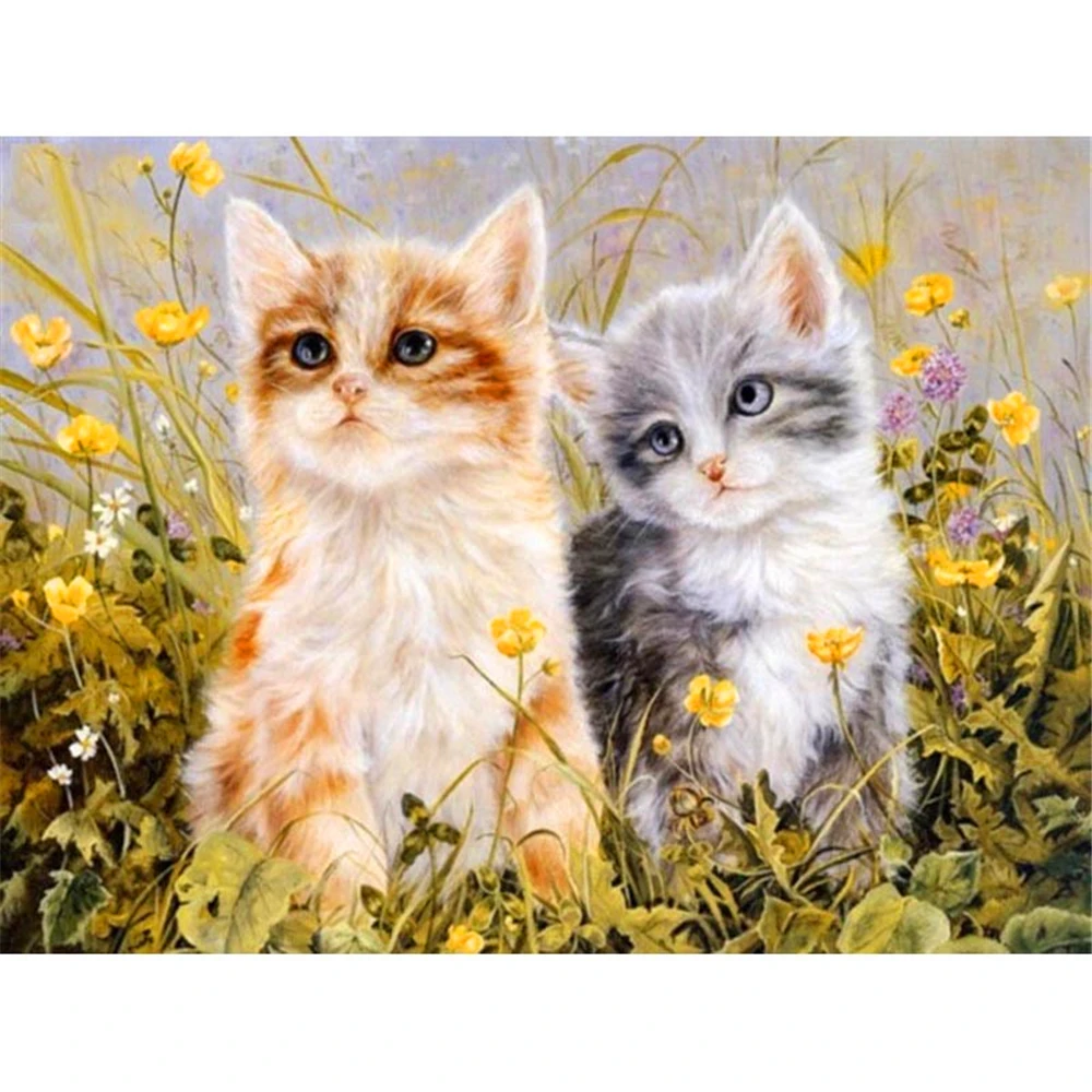 Two Cat Theme Painting by Numbers with Combo Inner Frame Packed in Colorful Box with 4050 size Colorful Canvas and Brushs
Two Cat Theme Painting by Numbers with Combo Inner Frame Packed in Colorful Box with 4050 size Colorful Canvas and Brushs