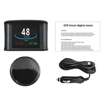 Universal Car HUD Head Up Display Digital GPS Speeeter with Speedup Test Brake Test Overspeed Alarm for All Vehicle
Universal Car HUD Head Up Display Digital GPS Speeeter with Speedup Test Brake Test Overspeed Alarm for All Vehicle