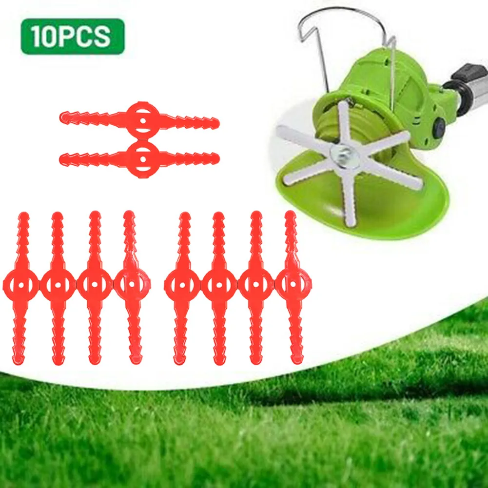 10pcs Grass Trimmer Plastic Blade Set Replacement For String Trimmer Accessories Lawn Mower Blades Garden Power Tool
10pcs Grass Trimmer Plastic Blade Set Replacement For String Trimmer Accessories Lawn Mower Blades Garden Power Tool