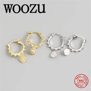 WOOZU Fashion French Style Genuine 925 Sterling Silver Geometric Bead Line Hanging Drop Earrings for Women Punk Original Jewelry
WOOZU Fashion French Style Genuine 925 Sterling Silver Geometric Bead Line Hanging Drop Earrings for Women Punk Original Jewelry