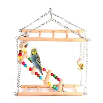 Parrot Wooden Hanging Ladder Wooden Double Hanging Climbing Ladder Pet Bird Parrot Swing Bridge Metal Wood Material Toy
Parrot Wooden Hanging Ladder Wooden Double Hanging Climbing Ladder Pet Bird Parrot Swing Bridge Metal Wood Material Toy