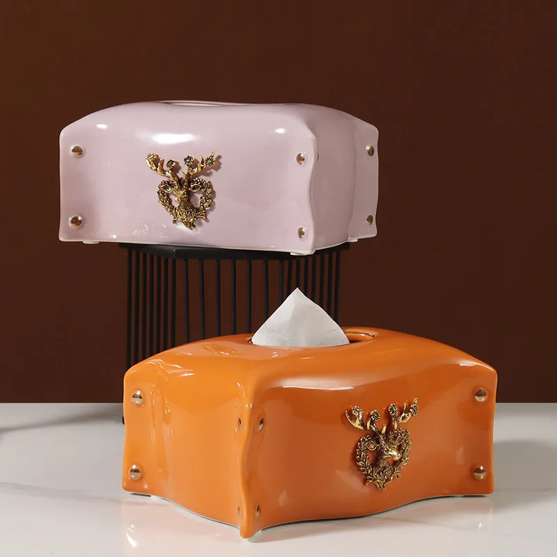 Tissue Box Bathroom Ceramic Organizer Paper/Rack Holder Removable Waterproof Function For Living Room Table Useful Elk Style
Tissue Box Bathroom Ceramic Organizer Paper/Rack Holder Removable Waterproof Function For Living Room Table Useful Elk Style