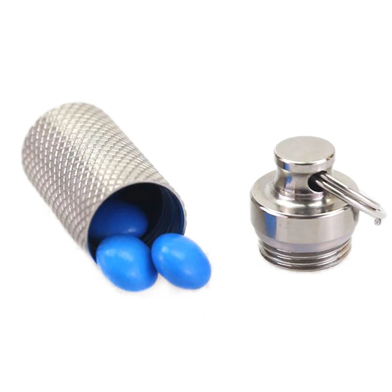 Mini Portable Outdoor Camping Titanium Pill Medicine Box Case Container Emergency Waterproof Travel Pill Bottle
Mini Portable Outdoor Camping Titanium Pill Medicine Box Case Container Emergency Waterproof Travel Pill Bottle
