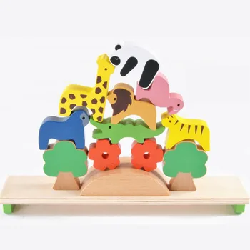 Baby Wooden Stacking Balance Toys Cute Forest Animal Seesaw Building Blocks For Children Creative Assembling Educational Toys
Baby Wooden Stacking Balance Toys Cute Forest Animal Seesaw Building Blocks For Children Creative Assembling Educational Toys