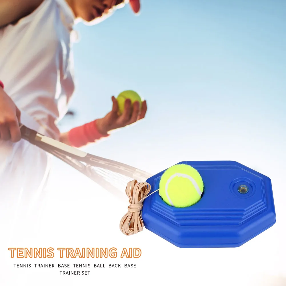 Portable Tennis Practice Trainer Plastic Single Self-study Tennis Rebound Baseboard with Ball Blue Tennis Accessories
Portable Tennis Practice Trainer Plastic Single Self-study Tennis Rebound Baseboard with Ball Blue Tennis Accessories