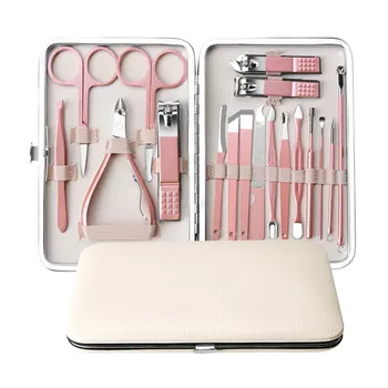 Professional Pedicure & Manicure Tool Kit Nail Clippers Set with Acne Needle Nail File Trimmer Nose Hair Eyebrow Scissors Tool
Professional Pedicure & Manicure Tool Kit Nail Clippers Set with Acne Needle Nail File Trimmer Nose Hair Eyebrow Scissors Tool