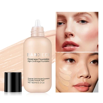 Foundation Cream Whitening Long Wear Oil Control Concealer Liquid Foundation Soft Matte Facial Base Cream Maquillaje MKXJ New
Foundation Cream Whitening Long Wear Oil Control Concealer Liquid Foundation Soft Matte Facial Base Cream Maquillaje MKXJ New