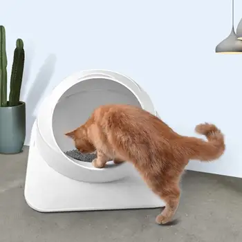 Cat Litter Box Top Entry Litter Box Splash Prevention Deodorization Cats Toilet with Litter Scoop White Pet Bedpans 
Cat Litter Box Top Entry Litter Box Splash Prevention Deodorization Cats Toilet with Litter Scoop White Pet Bedpans