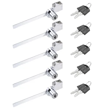 uxcell 5Pcs Showcase Ratchet Lock Keyed Alike 141mm for Sliding Glass Door
uxcell 5Pcs Showcase Ratchet Lock Keyed Alike 141mm for Sliding Glass Door