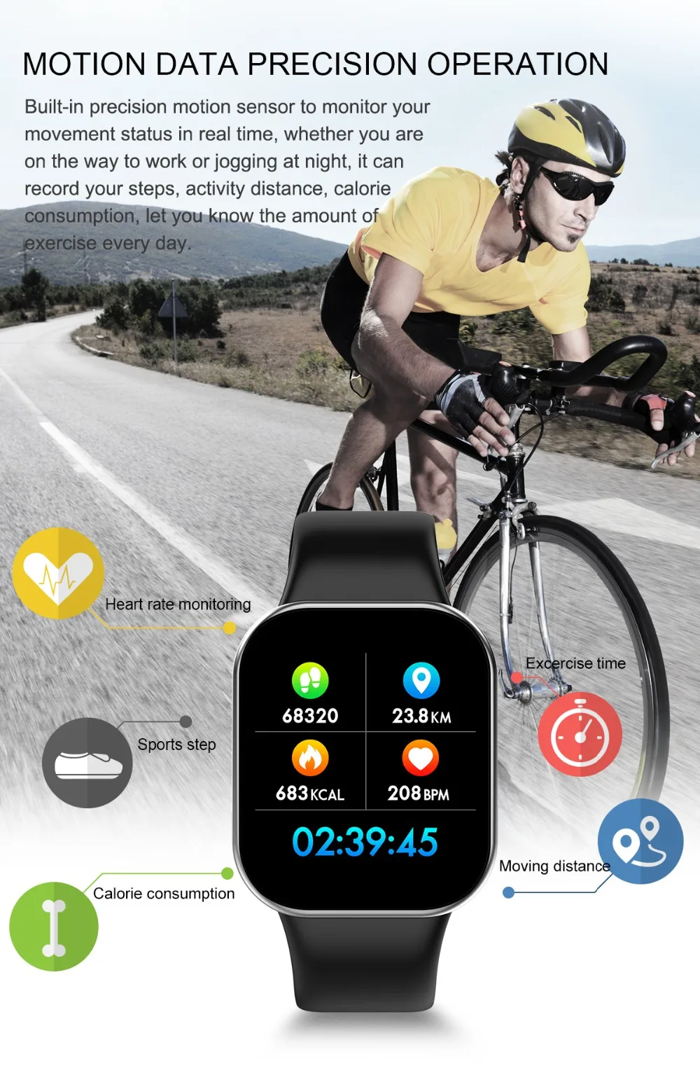 X16 Smart watch Full Screen Touch Waterproof Smartwatch Bluetooth sport Fitness Tracker Women Clock Men watch For IOS Android Phone (6)
