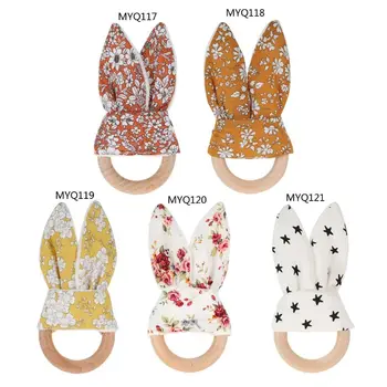 Baby Teether Beech Wooden Ring Teething Rattles Chew Play Gym Montessori Toy 95AE
Baby Teether Beech Wooden Ring Teething Rattles Chew Play Gym Montessori Toy 95AE