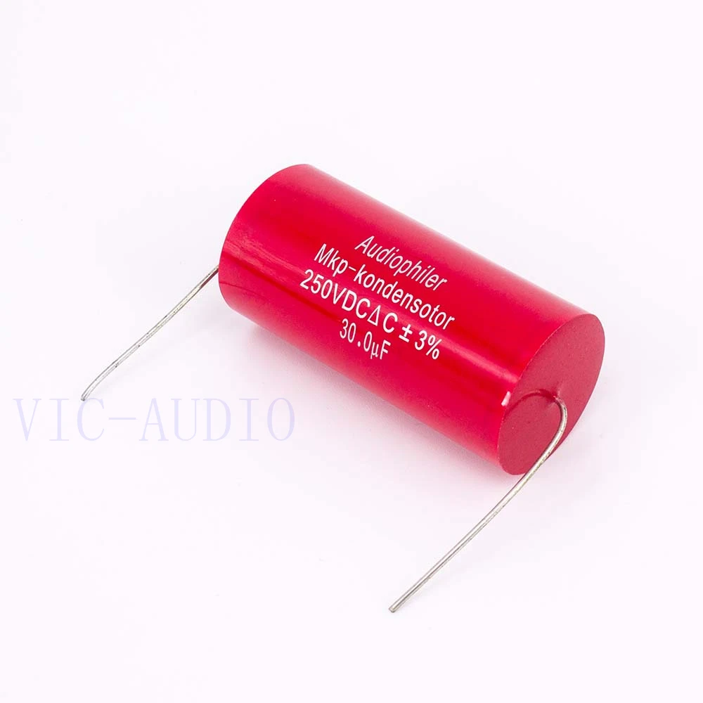 Конденсатор Audiophiler Mkp конденсатор с алюминиевой крышкой 30 мкФ 250V DC 3% HI FI Лихорадка