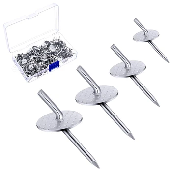 120 Pcs One Step Hangers Plaster Picture Hanging Pins with Storage Box Picture Frame Hangers on Wooden Wall (Silver)
120 Pcs One Step Hangers Plaster Picture Hanging Pins with Storage Box Picture Frame Hangers on Wooden Wall (Silver)