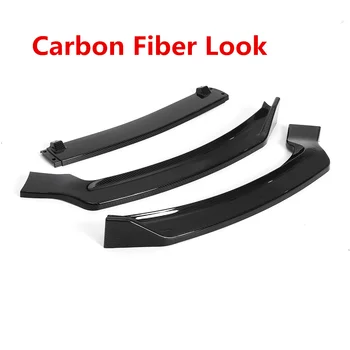 3pcs Car Front Lip Bumper Spoiler Splitters Body Kit For For Ford For Fusion For Mondeo 2013-2016 Carbon Fiber Look/Gloss Black
3pcs Car Front Lip Bumper Spoiler Splitters Body Kit For For Ford For Fusion For Mondeo 2013-2016 Carbon Fiber Look/Gloss Black